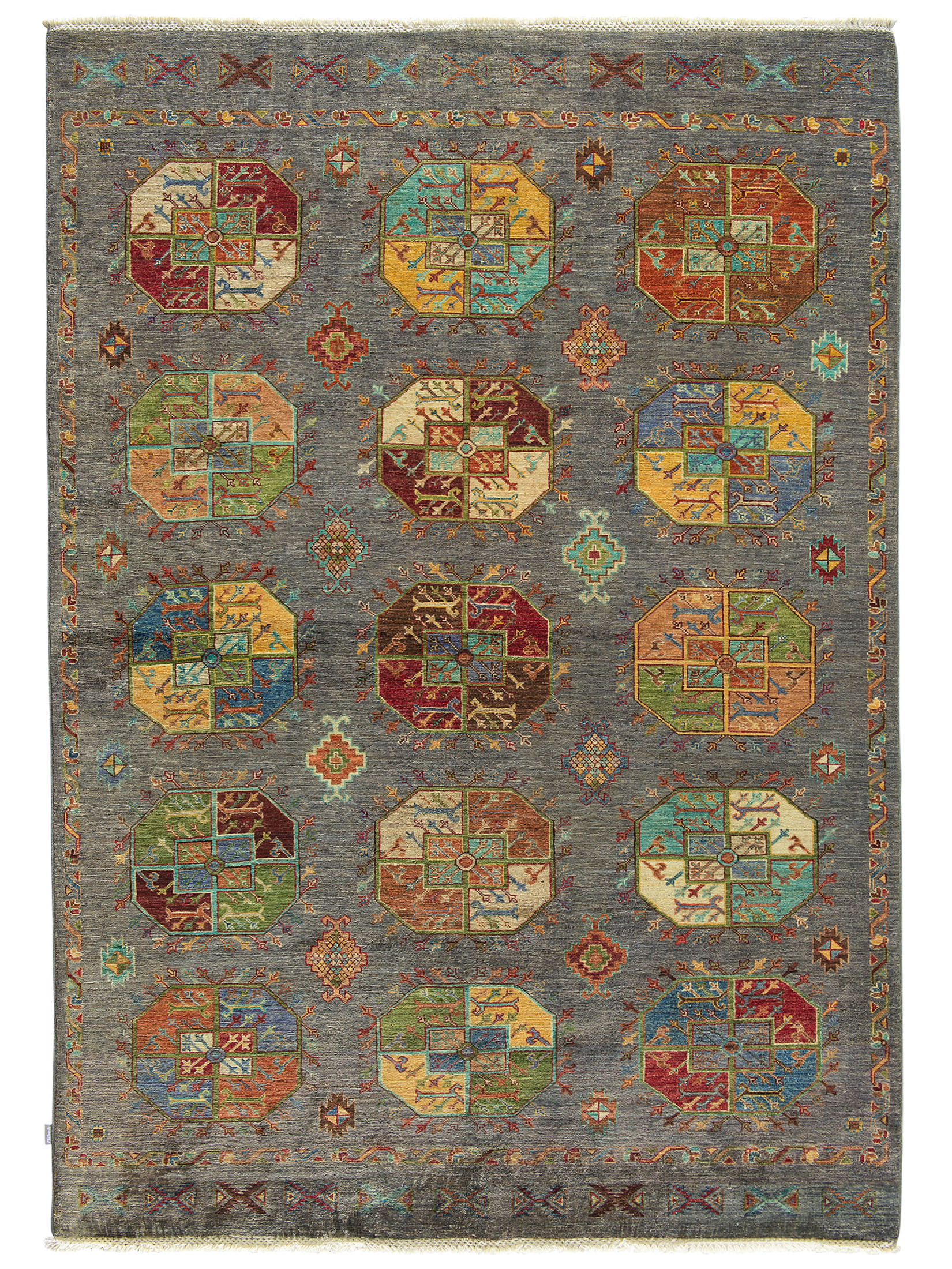 Buchara Ghazni ca. 172 x 241 cm, Unikat / Einzelstück