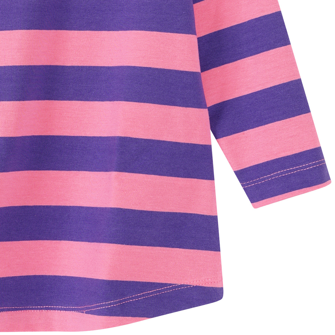 Mädchen Langarmshirt mit Streifen