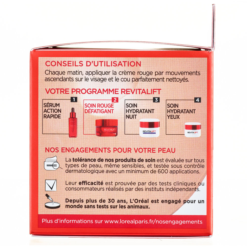 L'Oréal Paris REVITALIFT Le Soin Rouge Défatigant