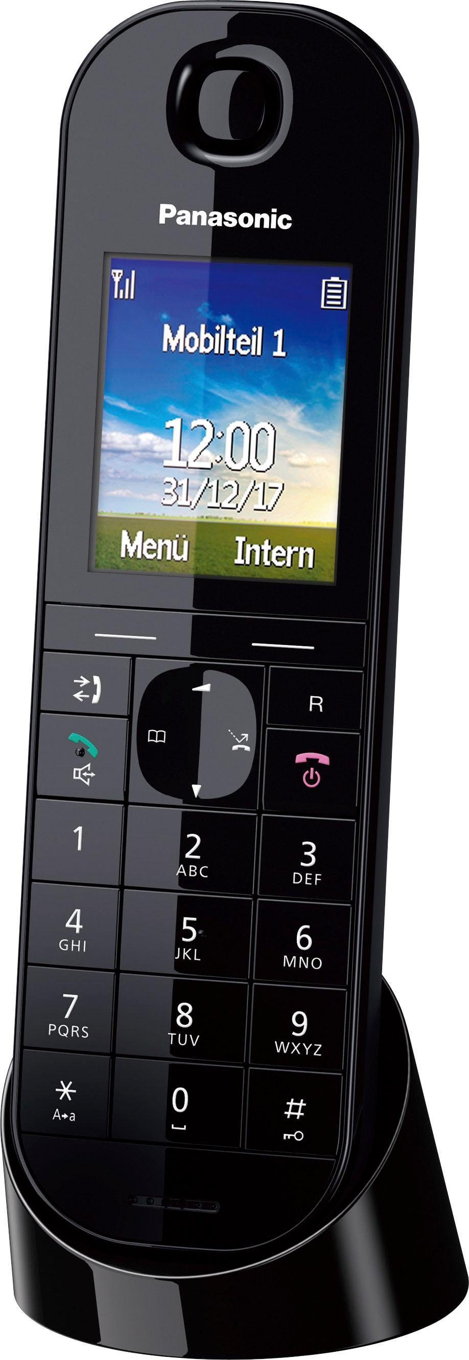 Panasonic KX-TGQ400 Schnurloses DECT-Telefon (Weckfunktion, Freisprechen)