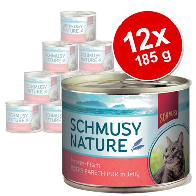 Schmusy Nature Fisch 12 x 185 g