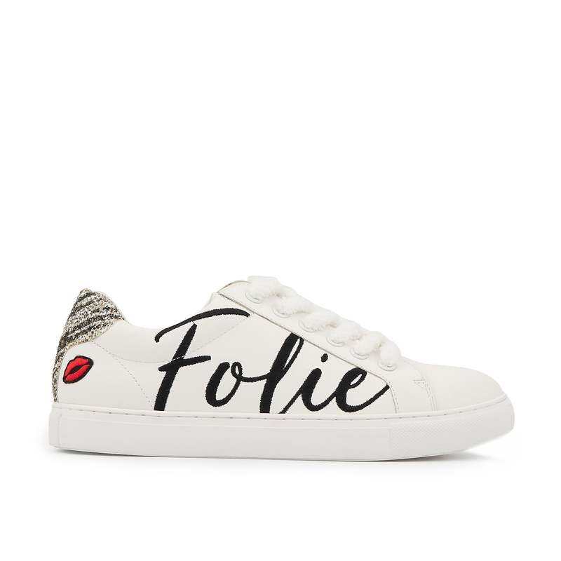 Baskets en cuir Simone folie douce