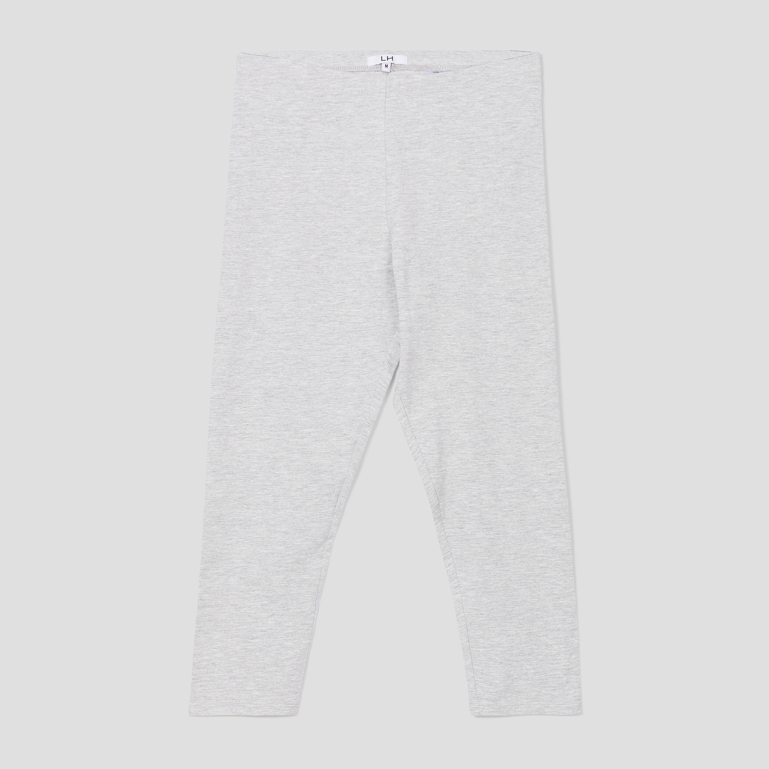 Legging 7 8ème taille élastiquée gris clair femme | La Halle