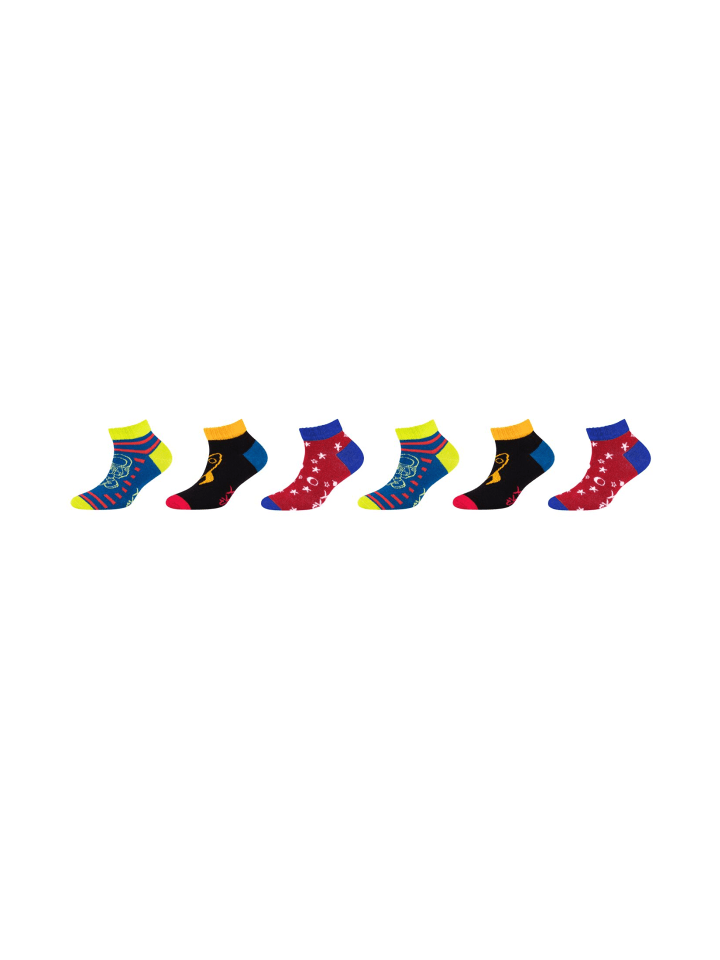 Skechers Sneakersocken 6er Pack casual in navy mix günstig kaufen 27-30