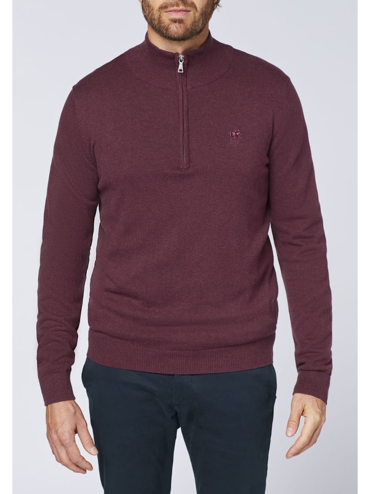 Polo Sylt Strickpullover in Lila günstig kaufen