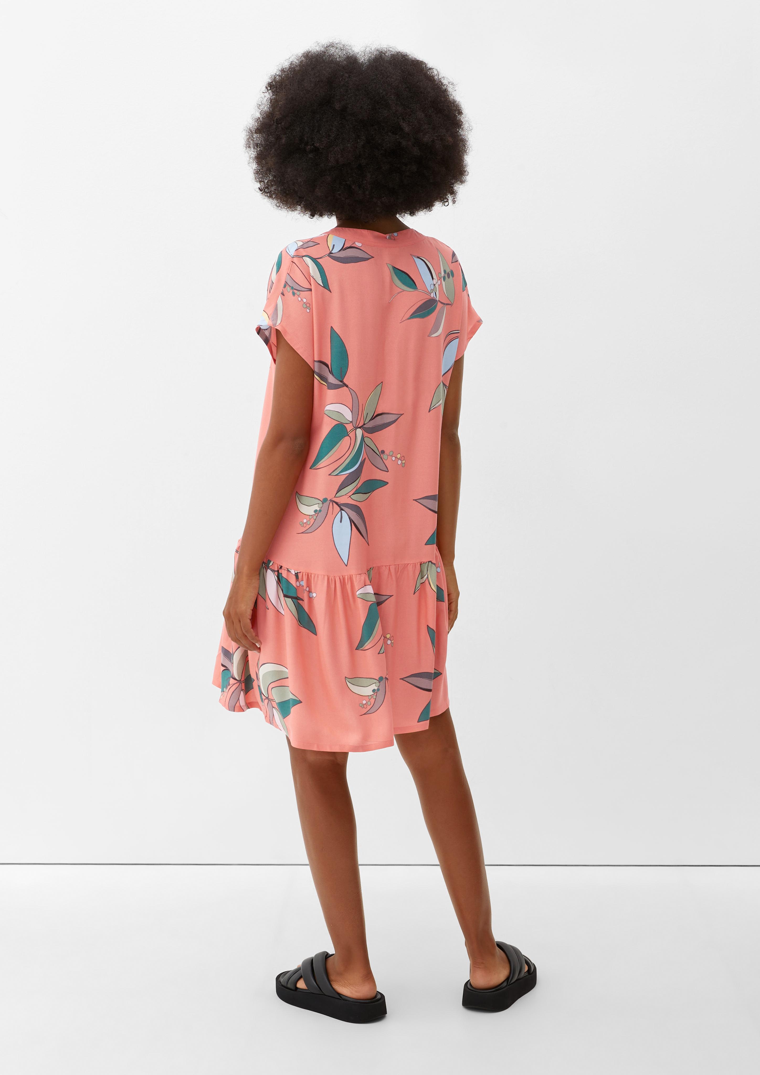 Blusenkleid mit Volants  6008464-45A1