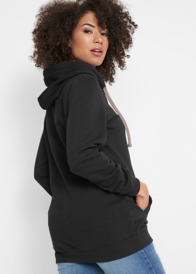 Long-Sweatjacke