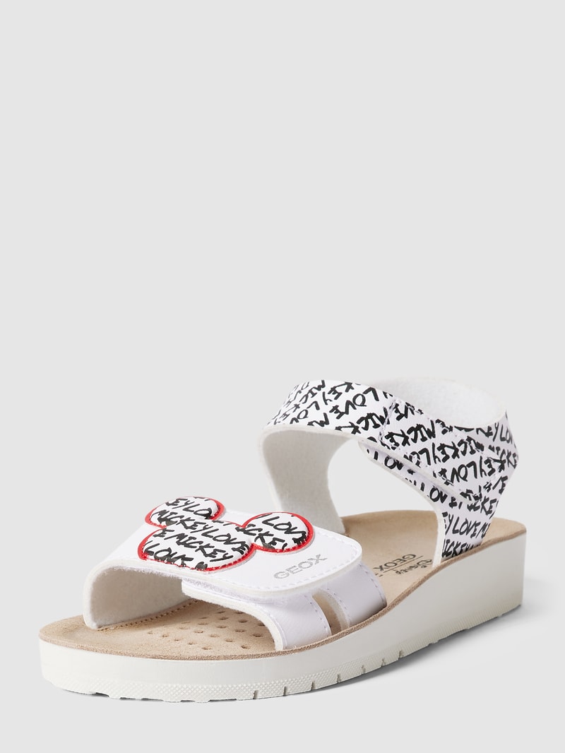 Sandalen mit DS®-Details in weiß
