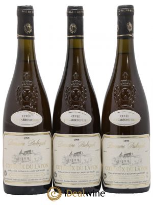 Coteaux du Layon Cuvée Les Carbonnifères Domaine Duloquet 1999 - Lot de 3 Bouteilles