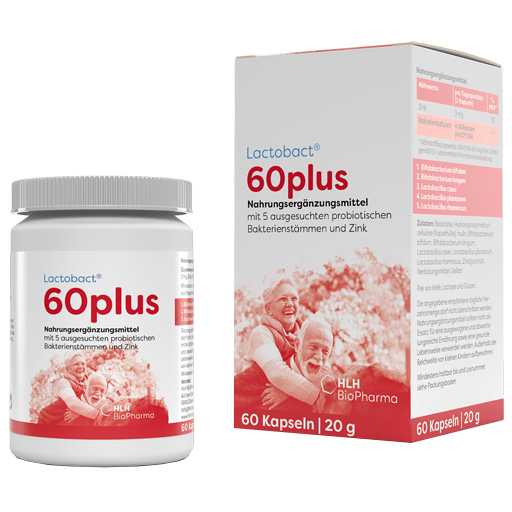 LACTOBACT 60plus Kapseln  60 St  Kapseln, magensaftresistent