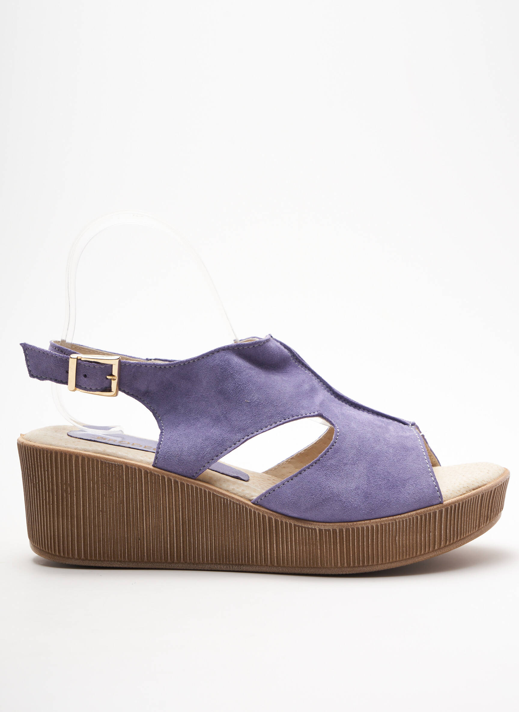 Brodequins Sandales Nu Pieds Femme couleur violet