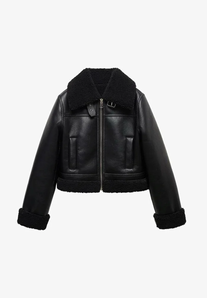 Mango BICHO - Chaqueta de piel sintética