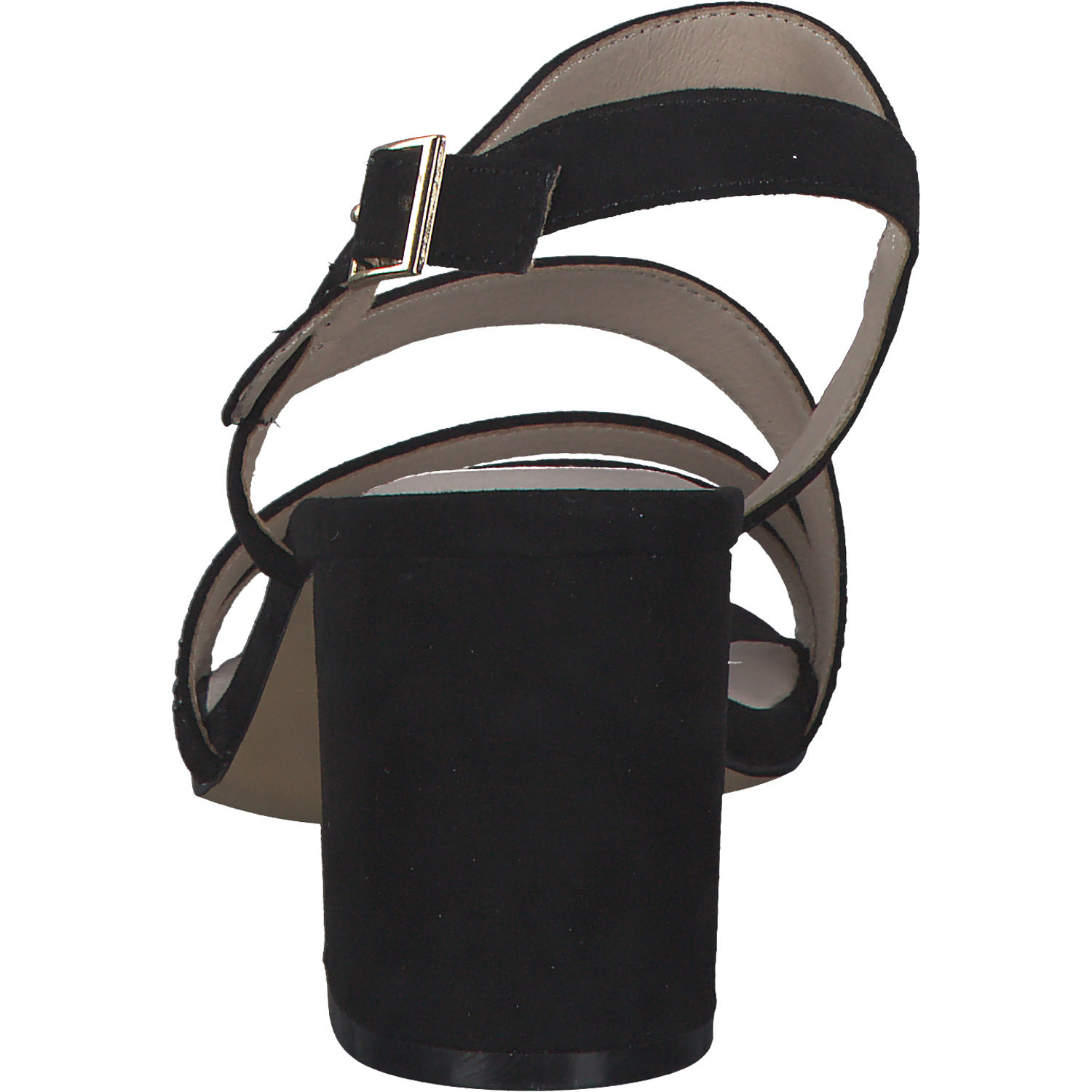 La Strada 2201015, Plateau-Sandaletten, Damen, black micro + stone