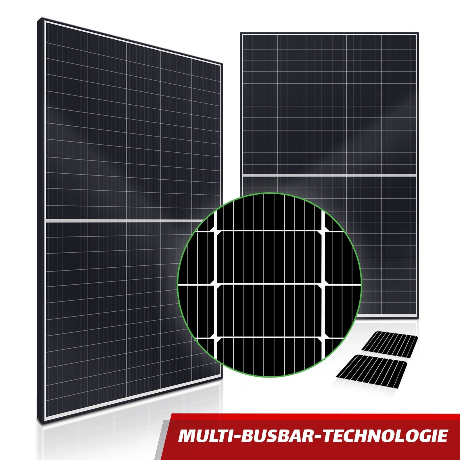 SUNNIVA Solaranlage Balkonkraftwerk 830W, 800,00 W, Monokristallin, (DEYE Wechselrichter (drosselbar auf 600W oder 800W), Solaranlage Komplettset mit 5m Anschlusskabel für Schuko Steckdose, Balkon Mini-PV Anlage mit WIFI APP und Stromerzeugung Messun