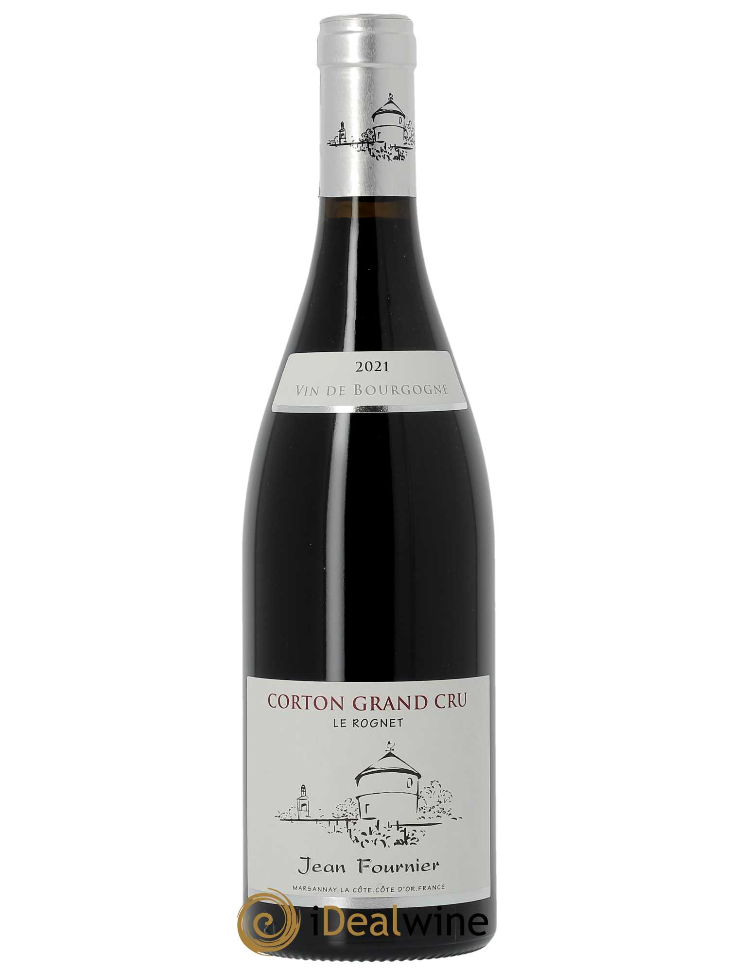 Corton Grand Cru Le Rognet Jean Fournier (Domaine)  2021 - Lot de 1 Bouteille
