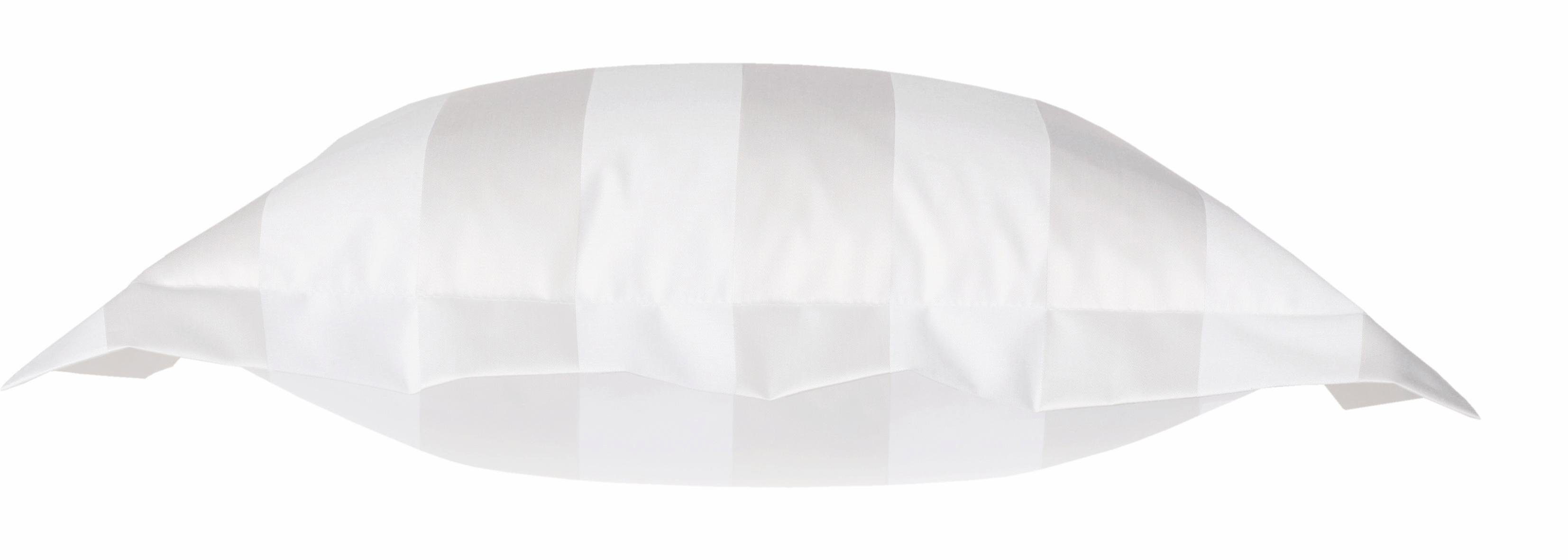 Bettwäsche Como in Gr. 135x200, 155x220 oder 200x200 cm, Curt Bauer, Mako-Brokat-Damast, 2 teilig, Bettwäsche aus Baumwolle, gestreifte Bettwäsche mit Reißverschluss