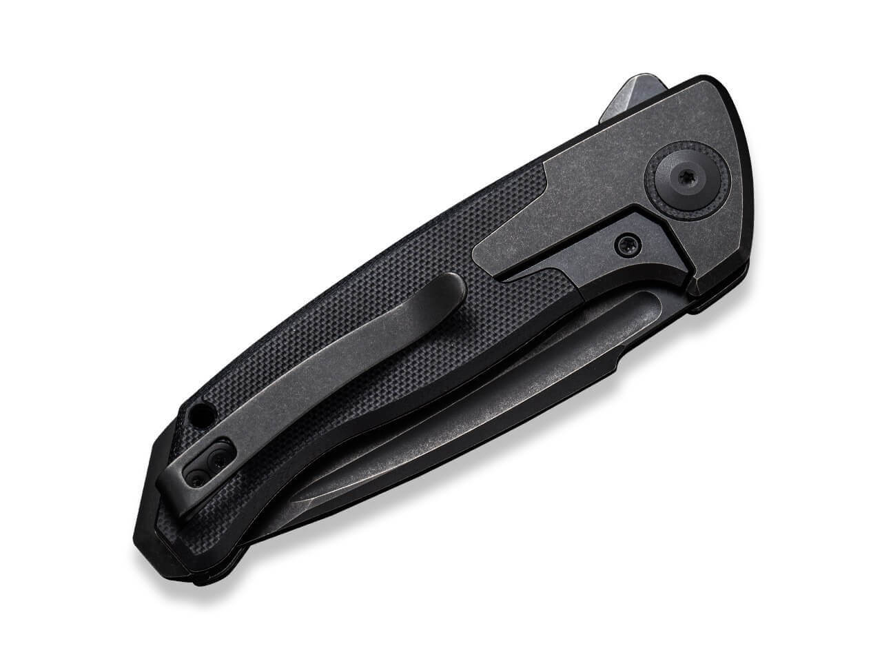 Press Check Titanium G10 All Black Tanto