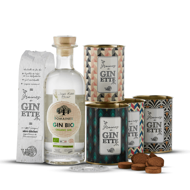 Coffret Gin Graine de GINette 40%