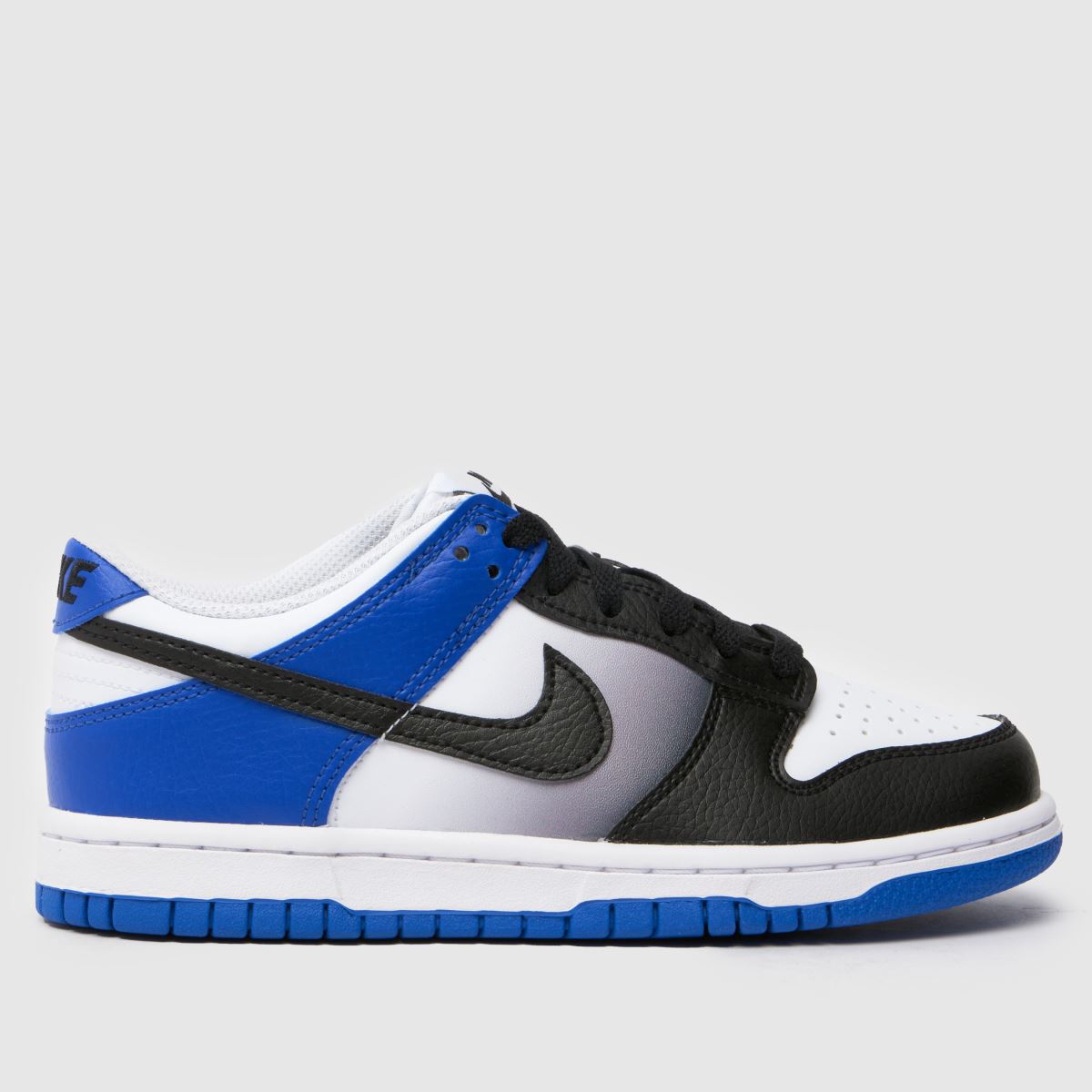 Nike marinblå och svarta Dunk Low pojkar ungdomsskor