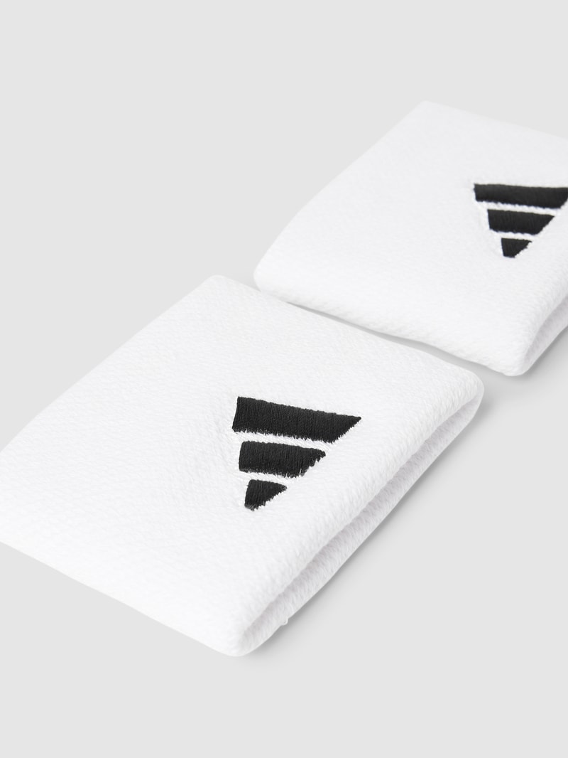 Schweißband mit Label-Stitching Modell 'TENNIS' in weiß