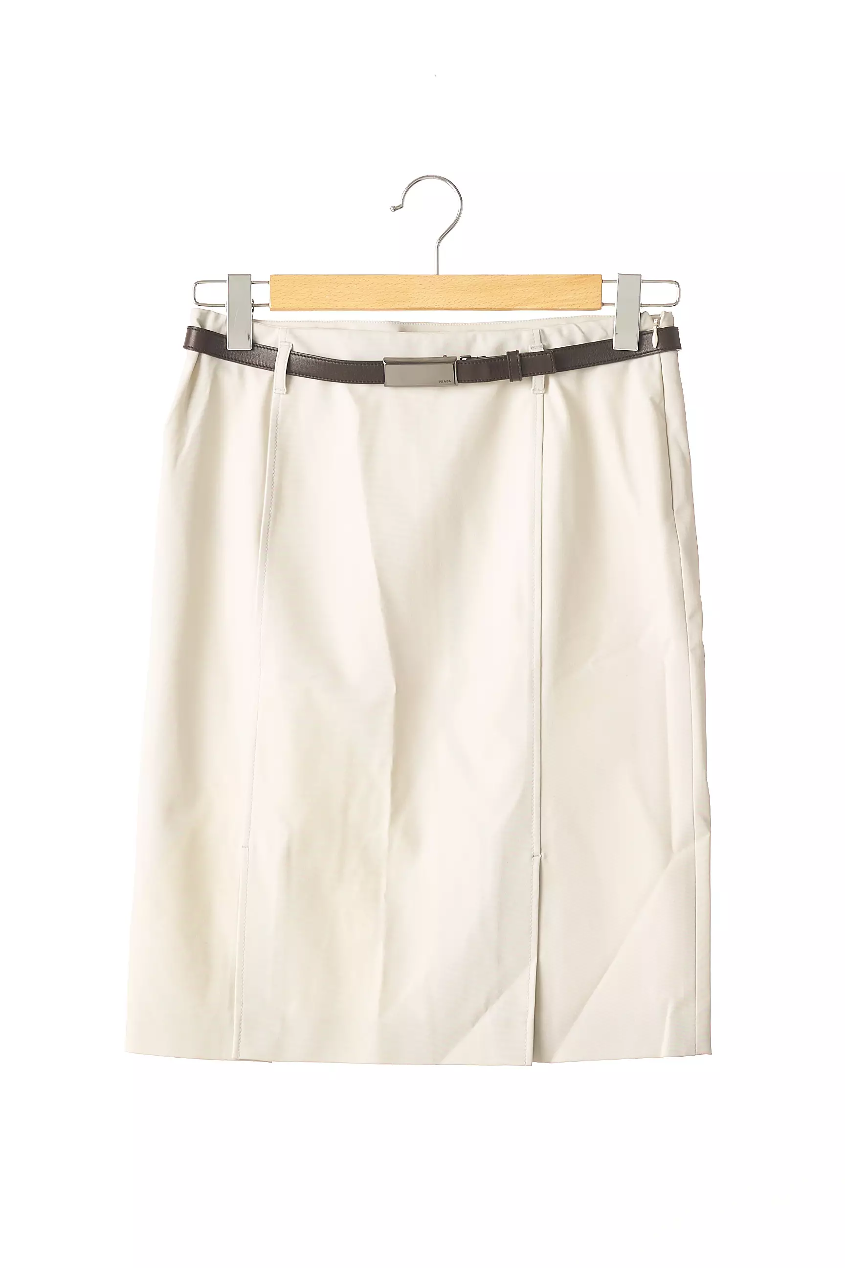 Prada Jupes Mi Longues Femme couleur gris