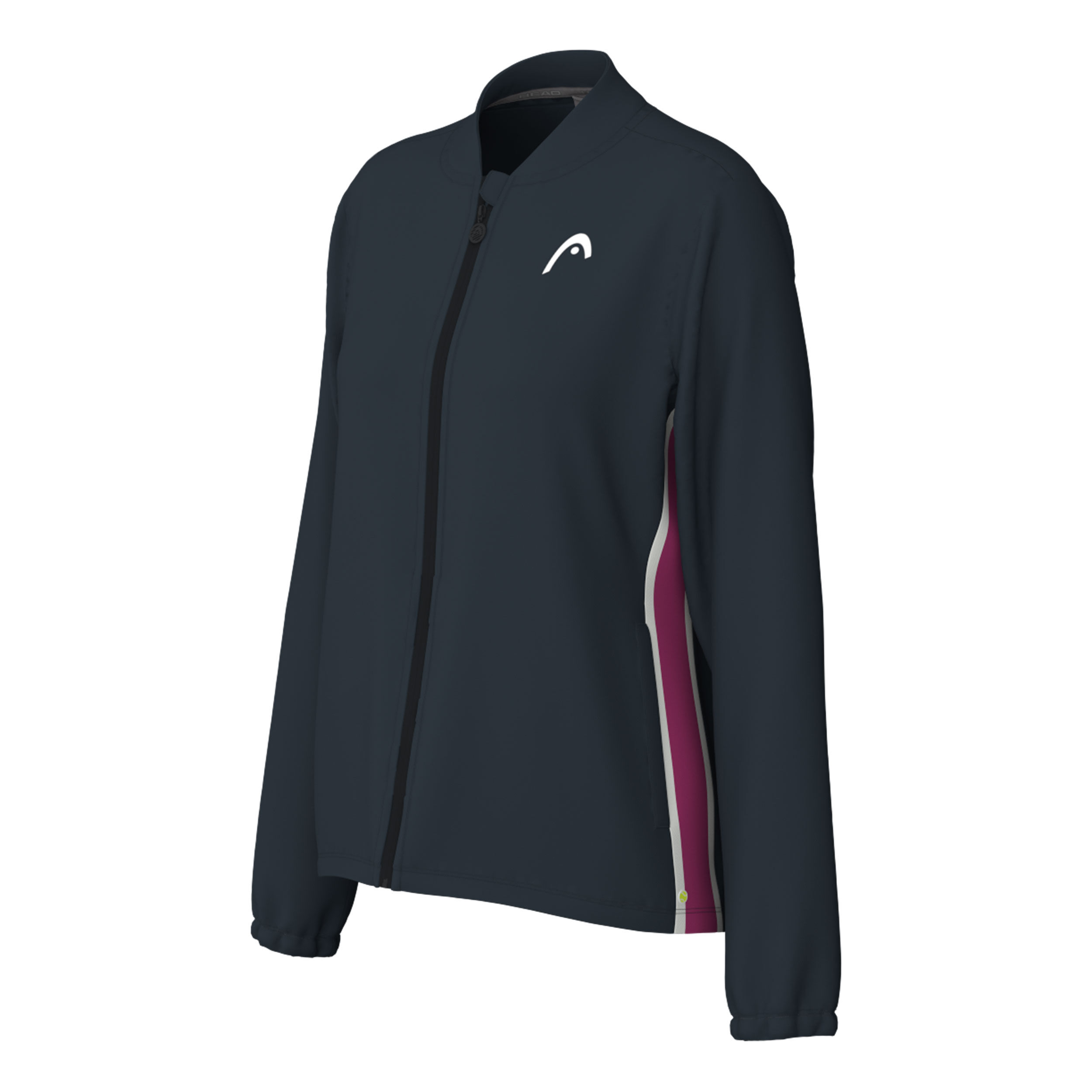 Breaker Trainingsjacke Damen - Dunkelblau, Berry