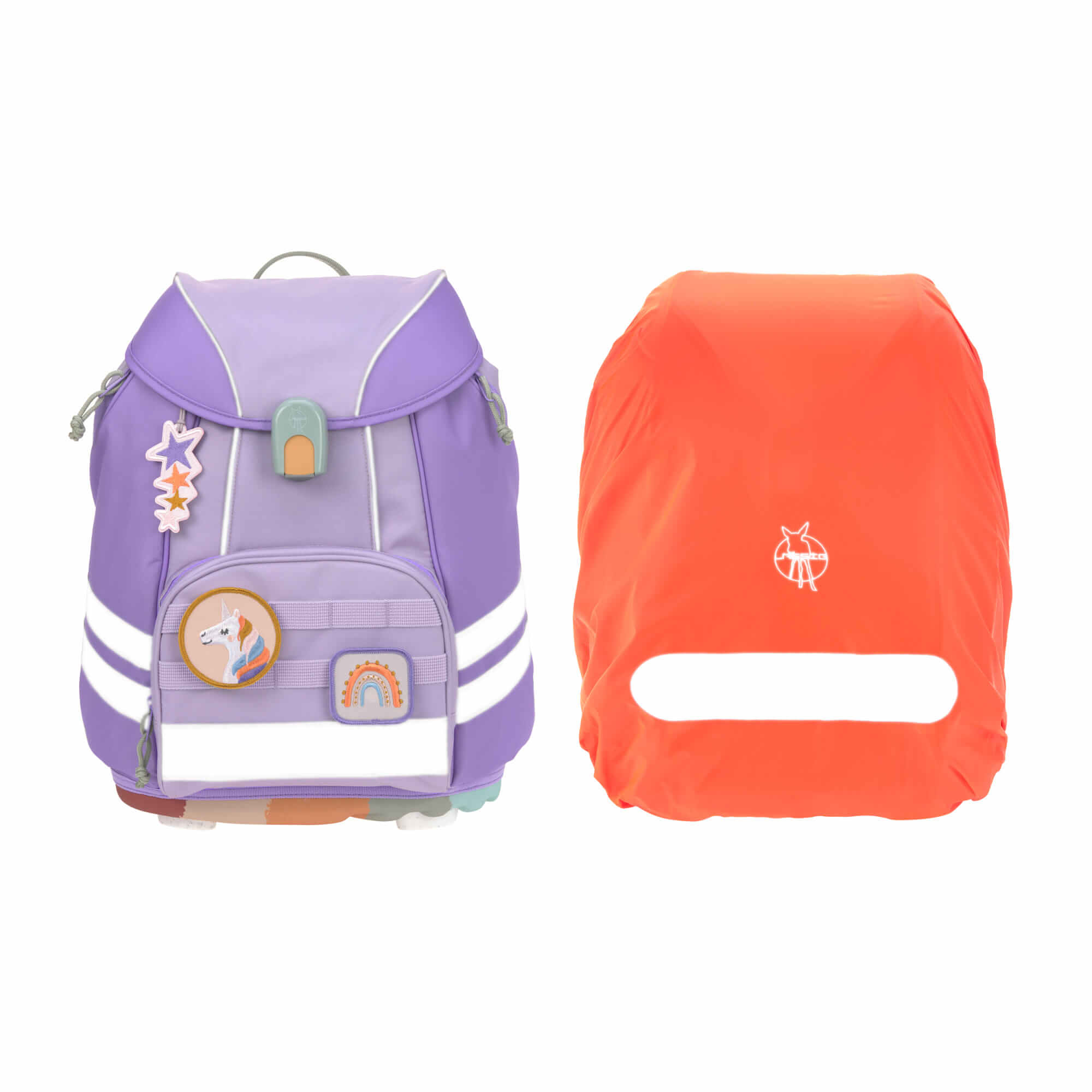 Schulranzen Set 7-teilig, Flexy Unique Violet