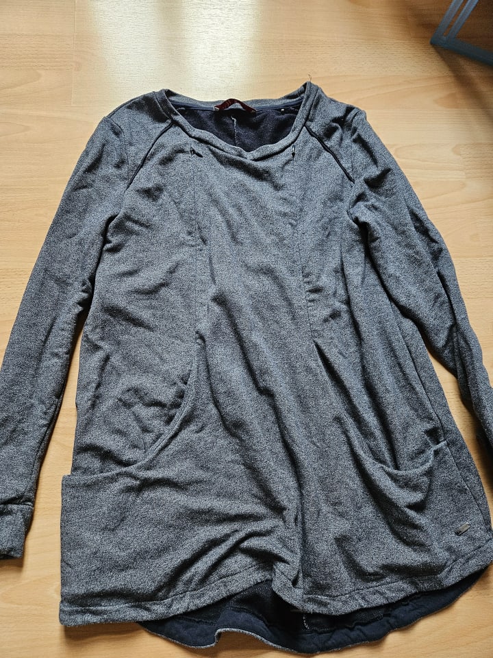 bellybutton Umstandslongsleeve mit Stillfunktion in Dunkelgrau günstig kaufen XL