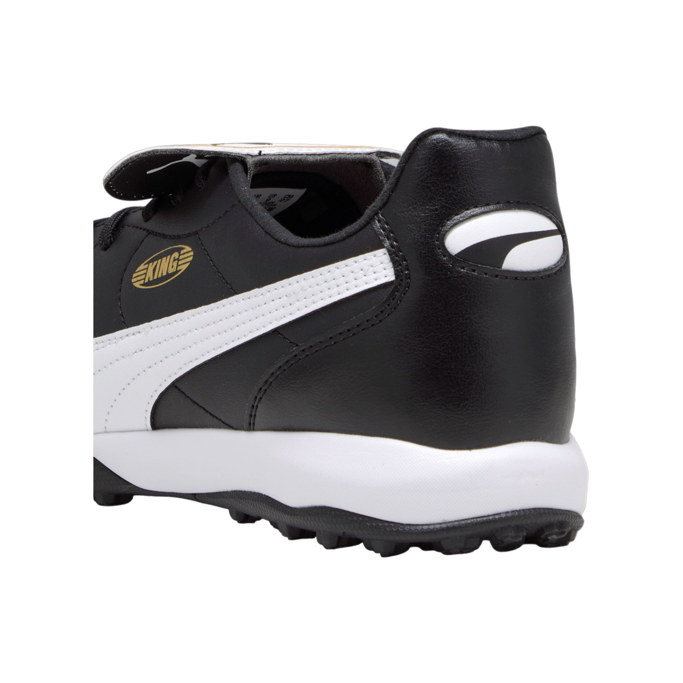 PUMA KING Top TT Schwarz Weiss Gold F01