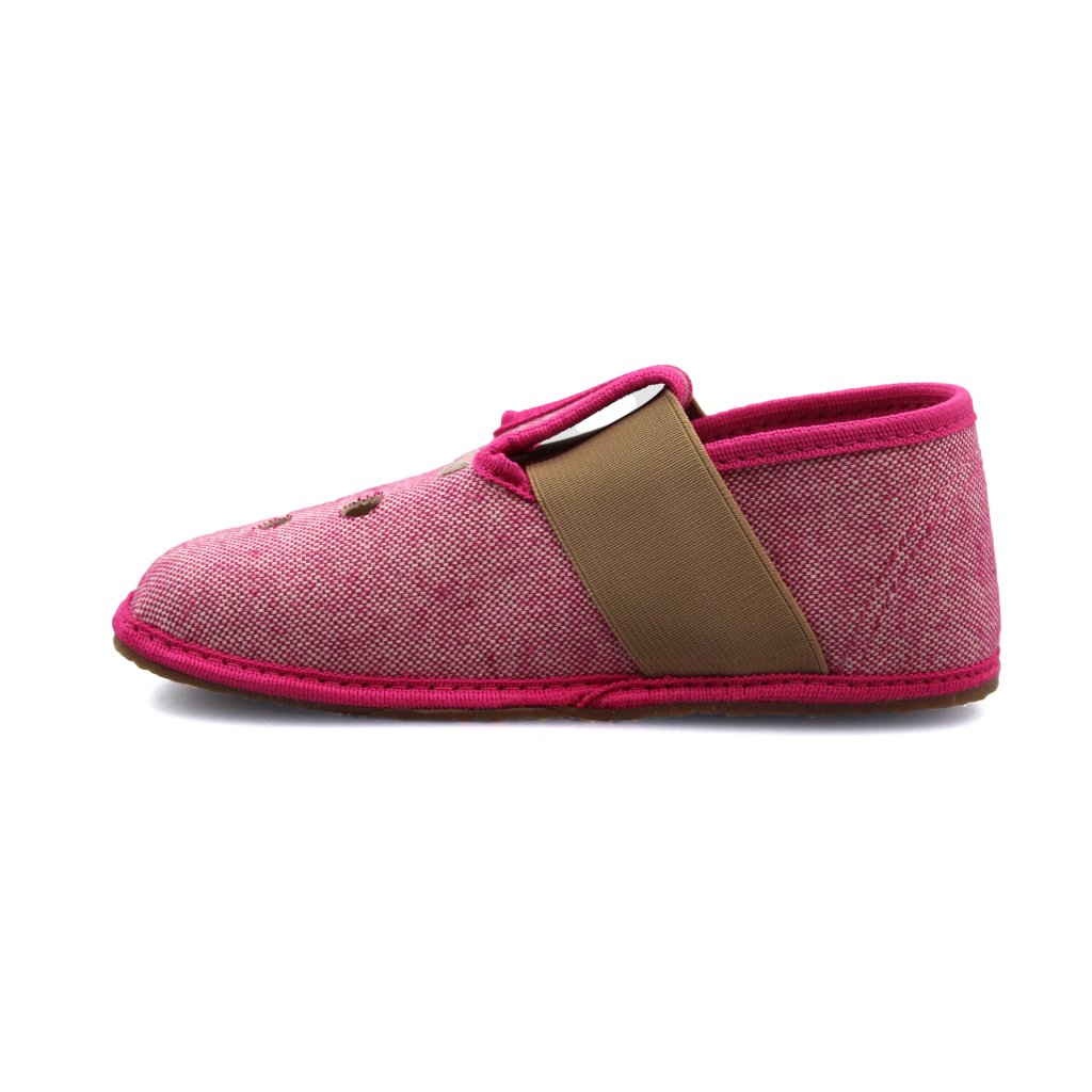 Pegres BF03 Rosa Barfußhauschuhe