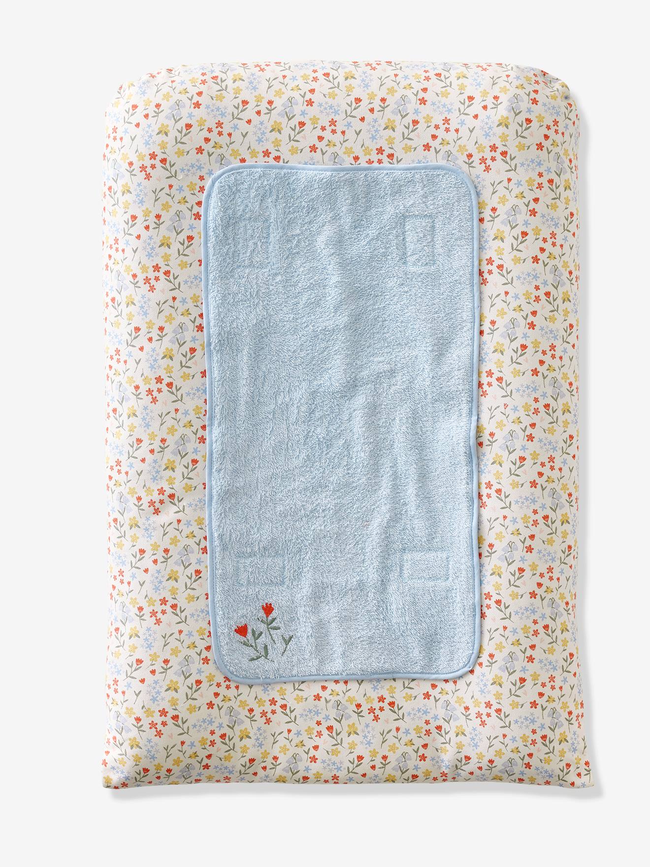 Vertbaudet Baby Wickelauflagen-Set GIVERNY, personalisierbar Oeko-Tex - mehrfarbig