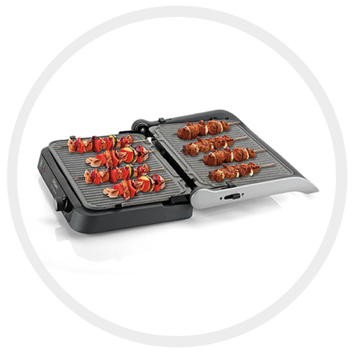 Arzum Sandwichmaker Tostçu Delux 1800W, Kontaktgrill Sandwichmaker Sandwich-Toaster