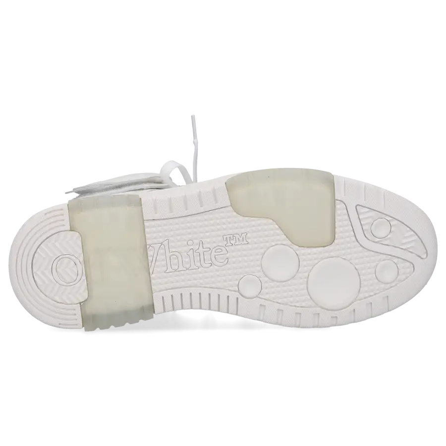 Off-White - Sneaker high OUT OF OFFICE Kalbsleder - weiß