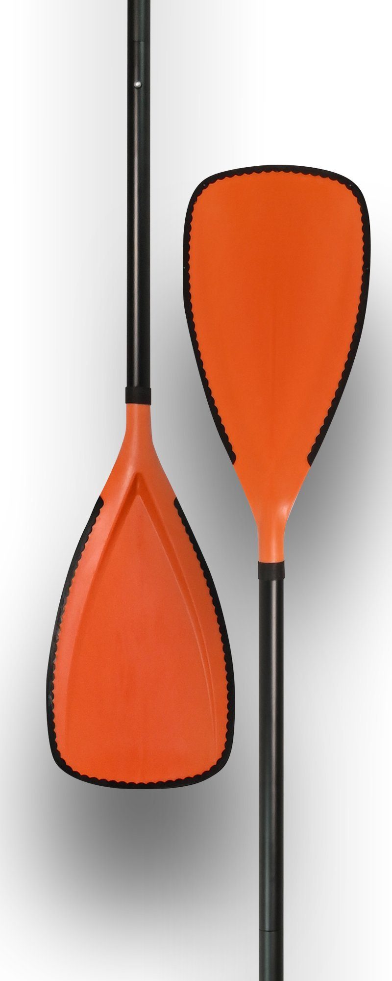 Runga-Boards Standard Vario-Paddel schwarz/Orange 3-tlg Stand Up Paddling SUP SUP-Paddel, (Runga Standard Vario-Paddel schwarz/Orange 3-tlg, 1-St)