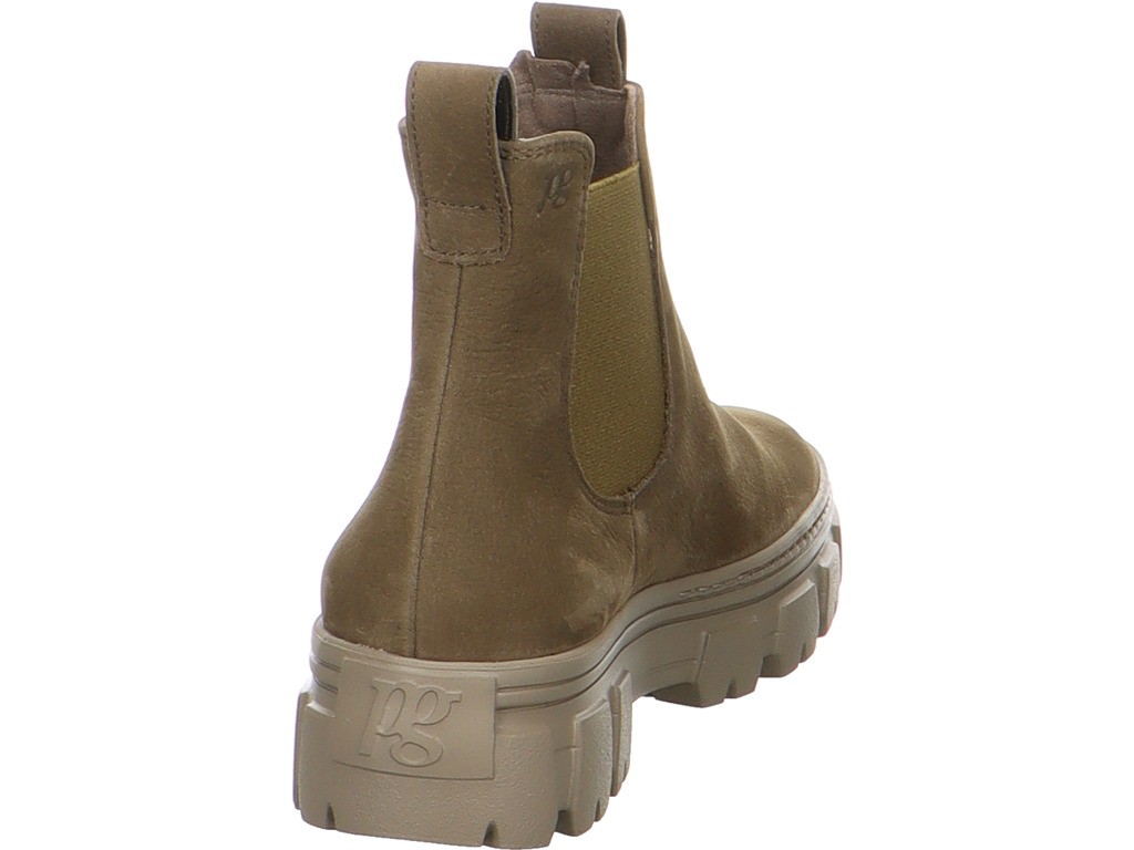 PAUL GREEN Stiefeletten khaki 0072-5122-062/Chelsea-Stiefele