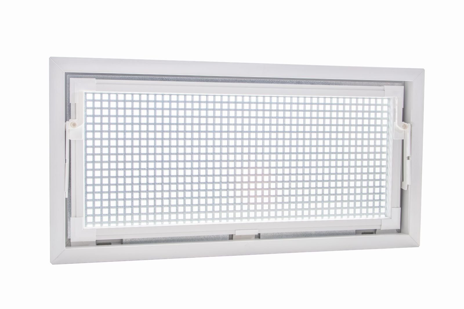 ACO Severin Ahlmann GmbH & Co. KG Kellerfenster ACO 80x60cm Nebenraum Isofenster Kellerfenster + Schutzgitter Kippfenster Fenster weiß, inkl. Schutzgitter mit einfacher Montage