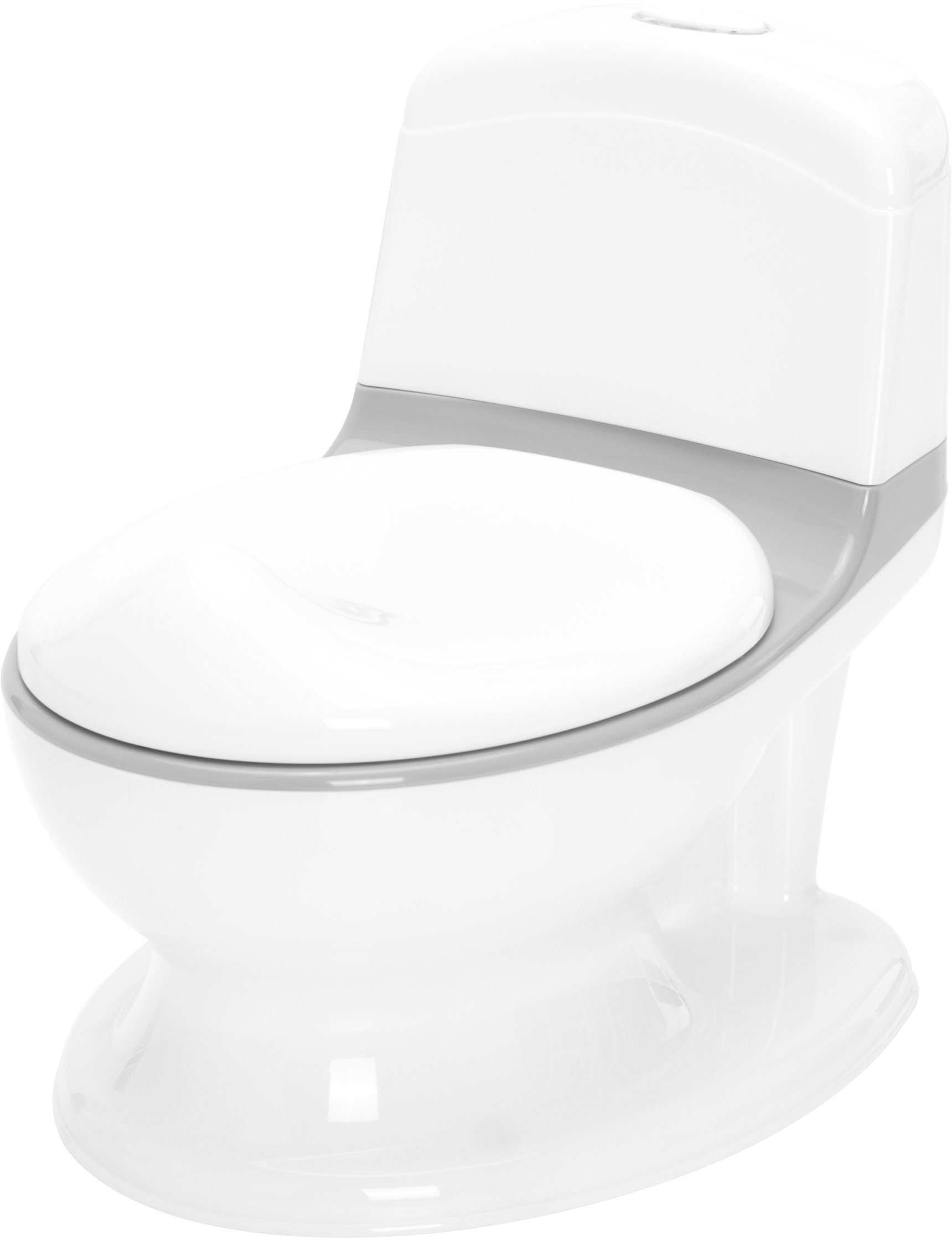 Fillikid Töpfchen Mini Toilette, weiß/grau, inkl. Sound- und Lichteffekte
