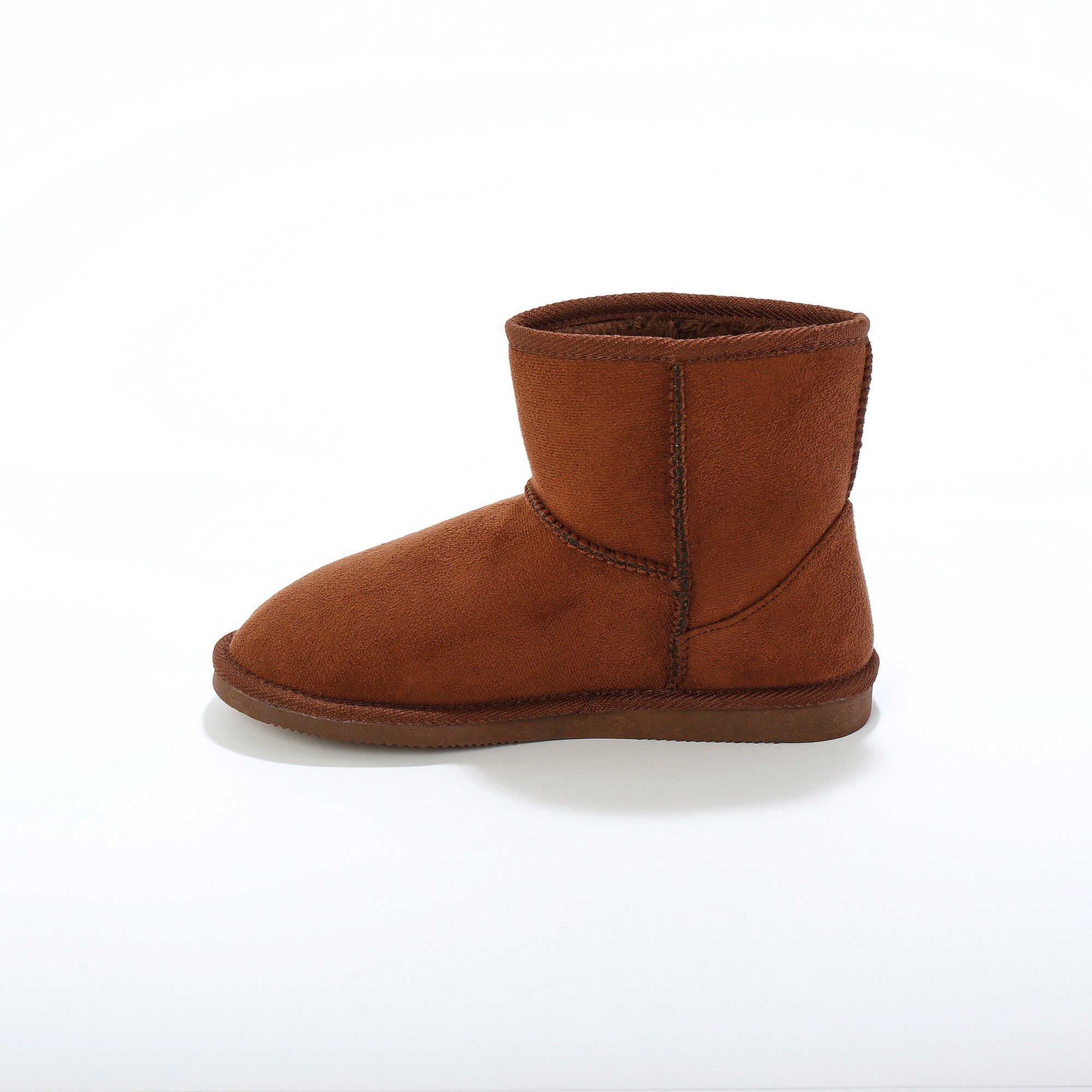 Bottes fourrées plates
