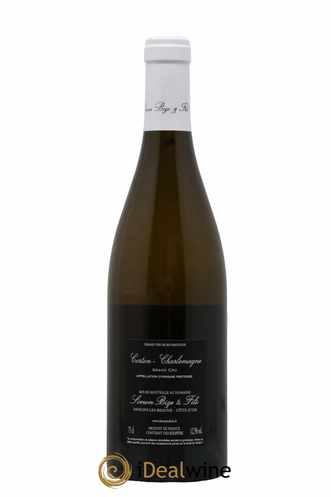 Corton-Charlemagne Grand Cru Simon Bize & Fils  2021 - Lot de 1 Bouteille