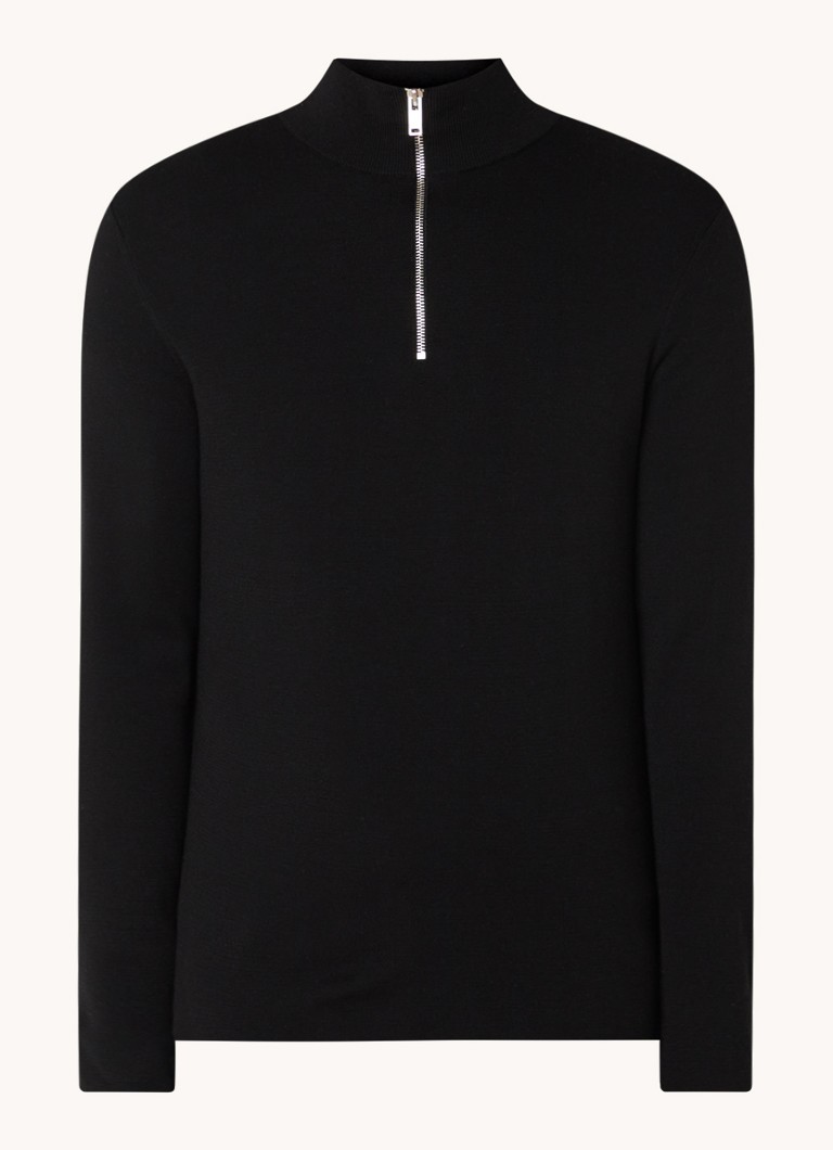 Sandro Fine-knit merino wool pullover