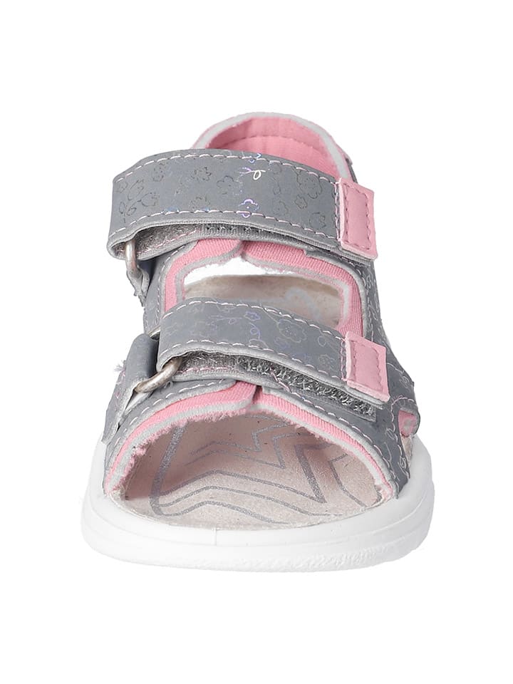 Ricosta Sandalen in Grau/ Rosa günstig kaufen