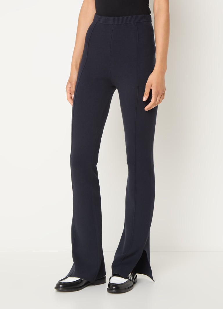 Pantaloni svasati a vita alta con pieghe di Claudie Pierlot