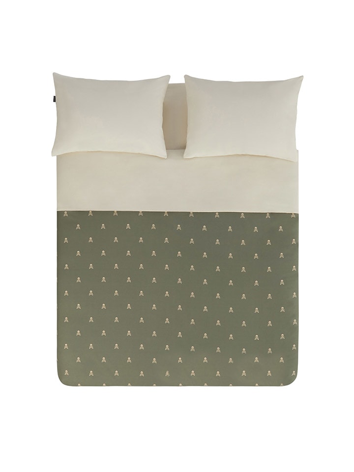 SCALPERS 4tlg. Bettwäsche-Set in Khaki/ Beige günstig kaufen onesize