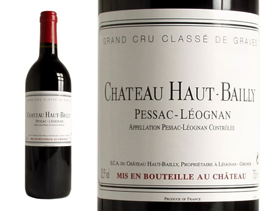 Château Haut-Bailly Rouge 1988, Cru Classé de Graves Bordeaux Pessac-Léognan