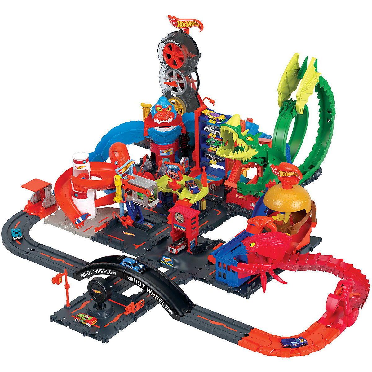 Hot Wheels City Nemesis Lab Gorilla