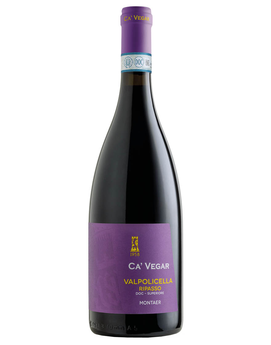 Valpolicella Superiore Ripasso DOC Ca' Vegar Montaer 2020 Cantina Castelnuovo del Garda 0,75 ℓ