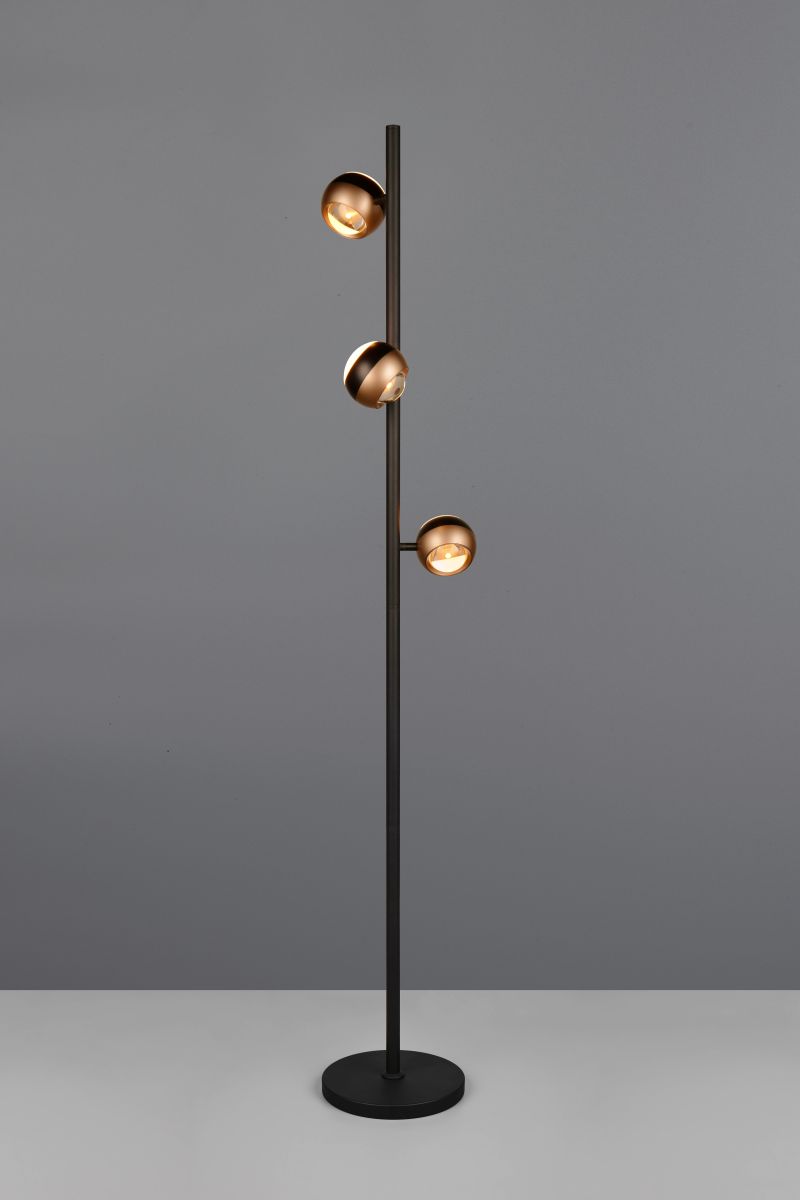 TRIO 3-flg LED Stehlampe Orbit-S