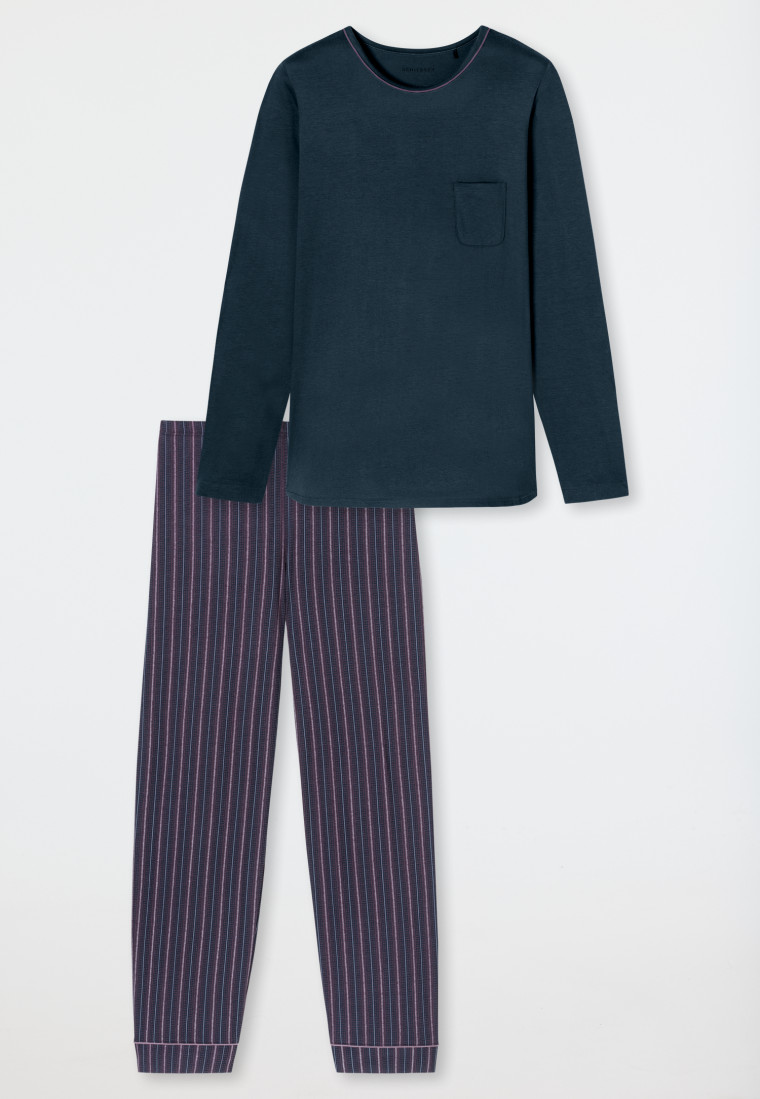 Schlafanzug lang multicolor - Comfort Nightwear
