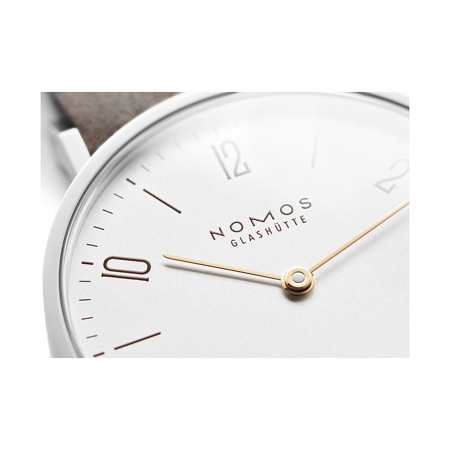 Nomos Glashütte Damenuhr Tangente 33 Duo