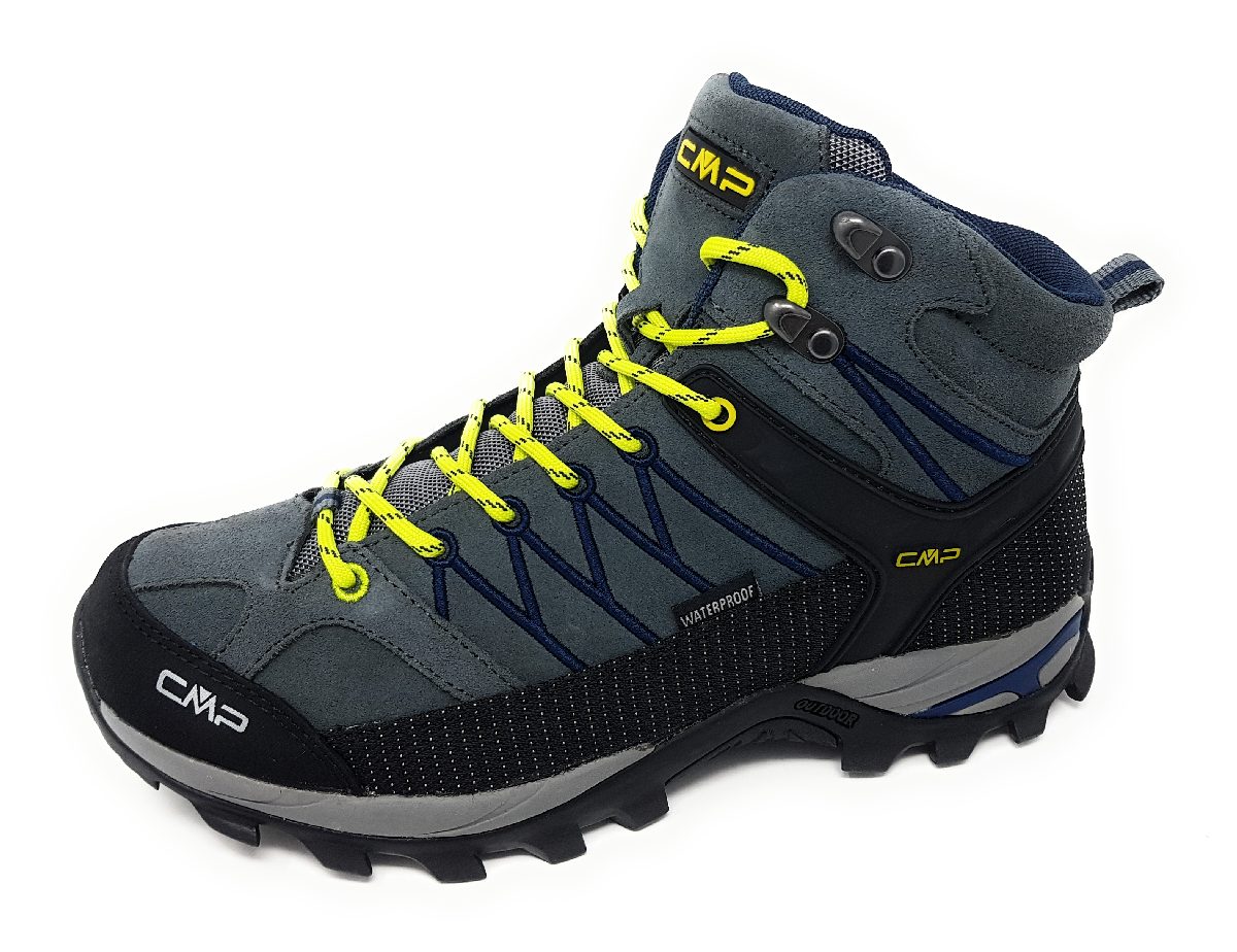 CMP He. Trekking Rig. Waterpr 3Q12947 Grau 66UL Grau/Blau